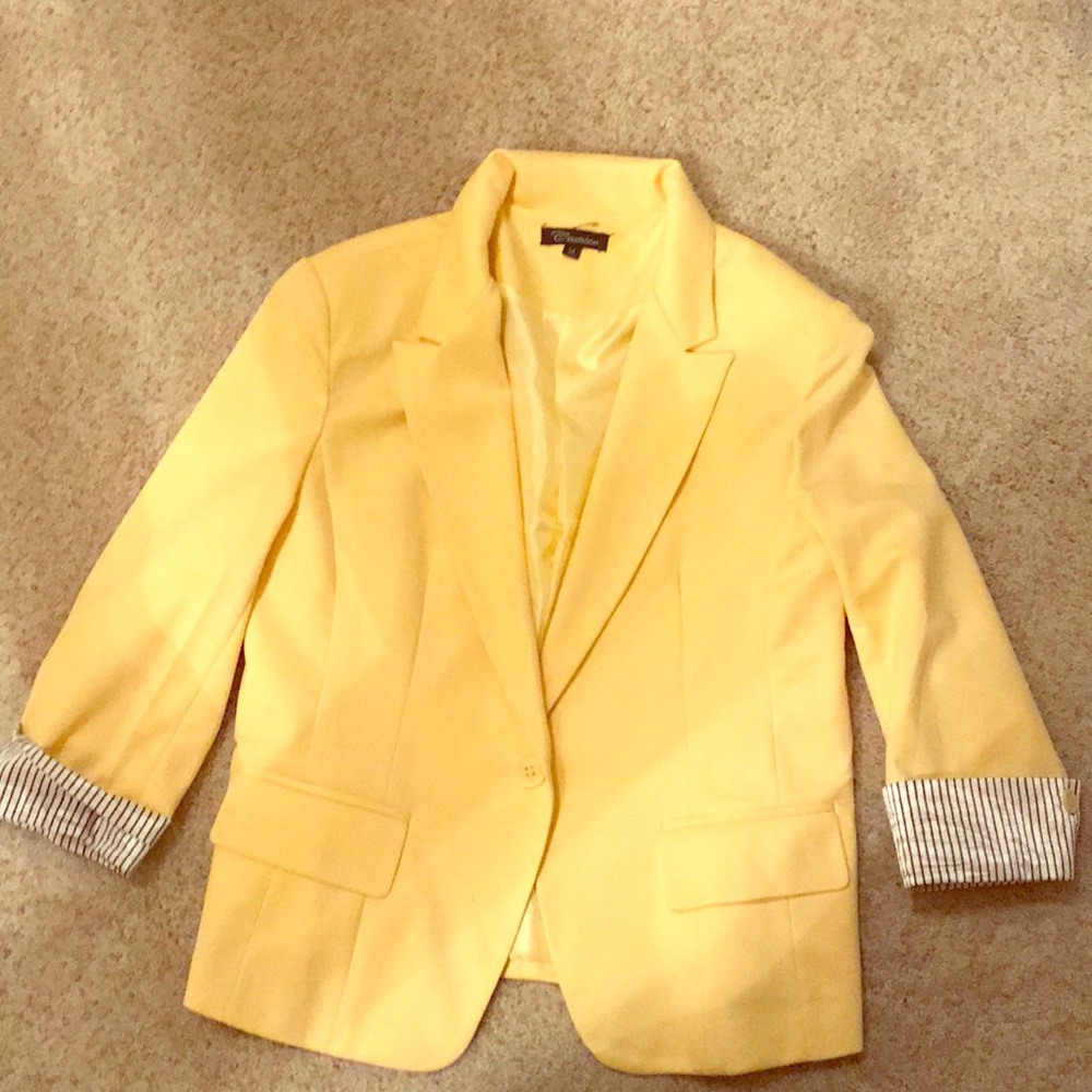 Yellow Blazer